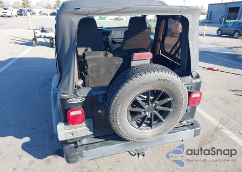 2006 Jeep Wrangler X from USA, damaged, VIN 1J4FA39S26P748305